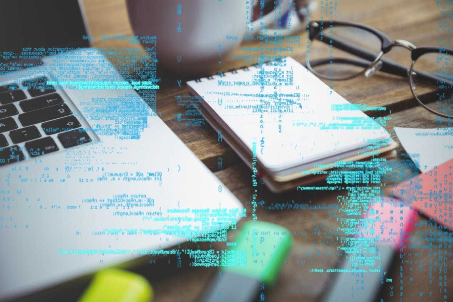 Testing laboratory setup with monitoring equipment